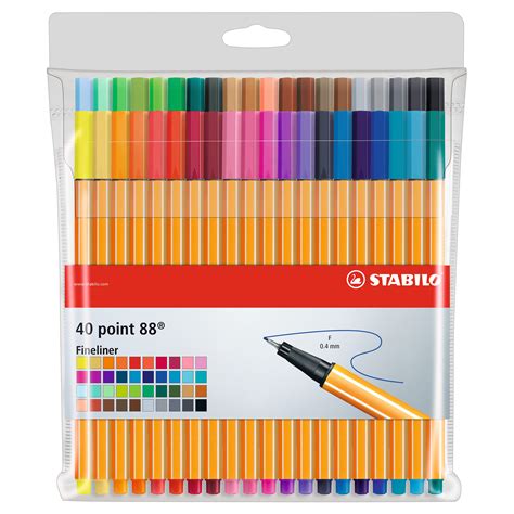 stabilo point 88 pen sets